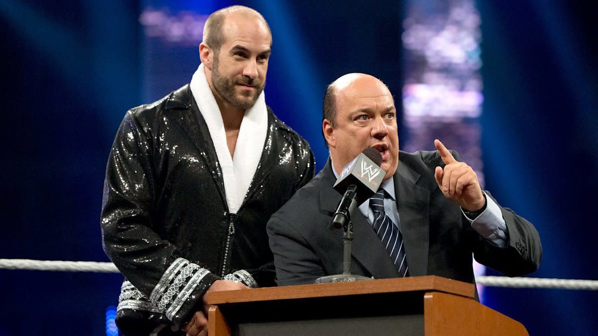 Claudio Castagnoli sobre por qué fue emparejado con Paul Heyman, Vince McMahon dice que no tiene el 