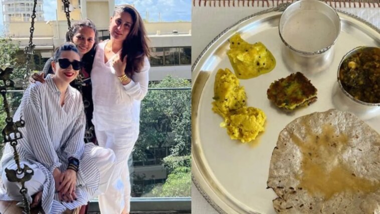 Días después del cumpleaños, Kareena Kapoor se reúne con Karisma Kapoor para el 'día de comida de Maharashtrian'.  ver fotos