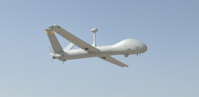 Hermes UAV  credit: Elbit Systems