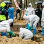 Exhumación en el bosque cerca de Izium completada.  447 cuerpos encontrados