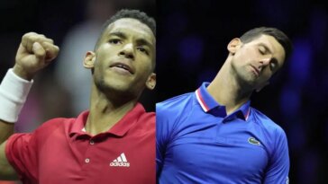 Felix Auger-Aliassime derrota a Novak Djokovic;  Team World lidera la Copa Laver