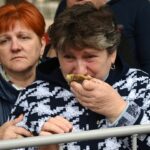 Fotos: reservistas rusos dejan atrás a sus seres queridos llorando