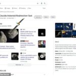 Google ha creado un Easter Egg del navegador de una nave espacial que choca contra la página web cuando un usuario busca 'NASA Dart' para celebrar el lanzamiento de la misión de prueba.