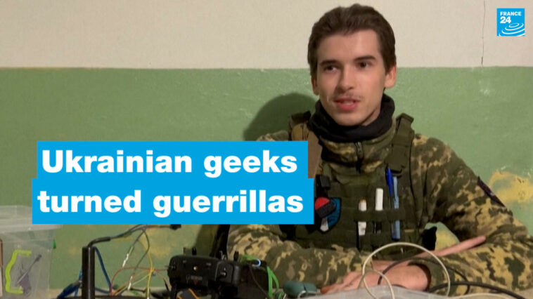 'Guerra de nueva generación': los 'geeks' ucranianos convertidos en guerrilleros fabrican drones de primera línea