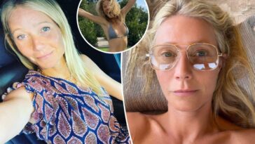 Gwyneth Paltrow muestra 'arrugas' en bikini antes de cumplir 50 años