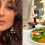 Kareena Kapoor y su equipo se dan un festín con un sabroso almuerzo del sur de la India dentro de su tocador, Rhea Kapoor lo llama una "estafa"