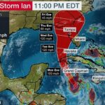 La tormenta tropical Ian está a punto de sufrir una intensificación explosiva hasta convertirse en un gran huracán en su camino hacia Florida desde Gran Caimán.