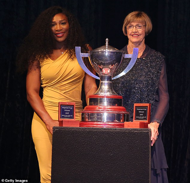 Serena Williams (izquierda) y Margaret Court (derecha), fotografiadas juntas en 2016, son dos de las mejores tenistas de todos los tiempos.