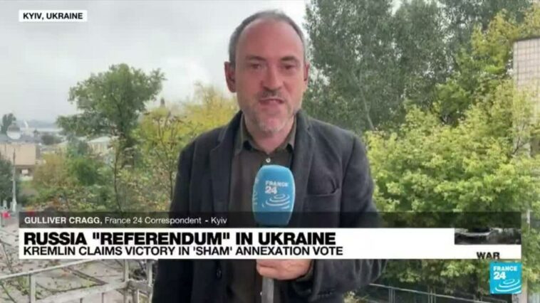 Los resultados del referéndum 'falso' de Ucrania apuntan a la anexión de Rusia