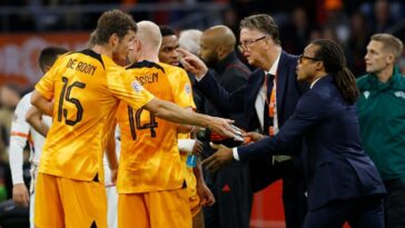 Louis Van Gaal descontento con la actuación holandesa pero confiado para Qatar