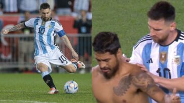 MIRAR: Los fanáticos invaden el campo para obtener el autógrafo de Messi, selfie mientras anota dos goles contra Jamaica