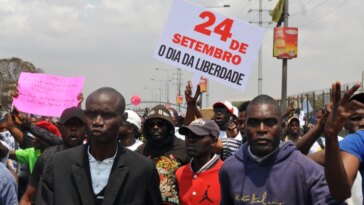 Miles en capital de Angola protestan por presunto fraude electoral