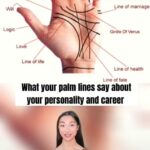 Mujer comparte lo que revelan las líneas de la palma de su mano sobre su salud, carrera y personalidad