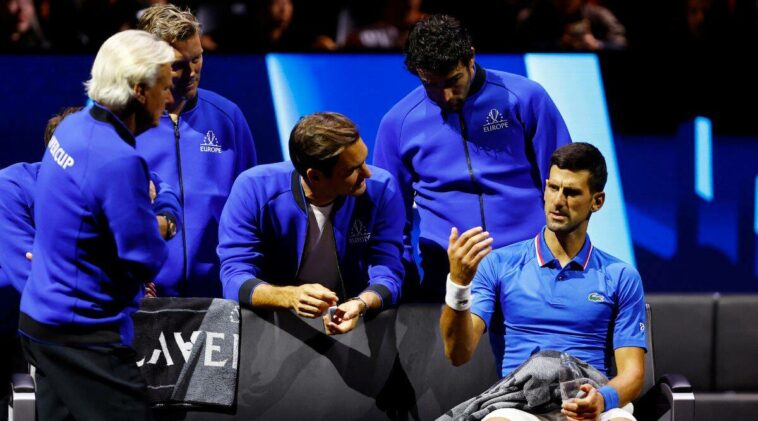 Novak Djokovic manejando el problema de la muñeca, las Finales ATP siguen siendo su objetivo