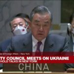 REPETICIÓN: China dice que se debe respetar la integridad territorial de Ucrania