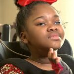 Nevaeh Hall, de 10 años, quedó paralizada e incapaz de hablar después de la visita al dentista en 2016 para que le sacaran un diente.