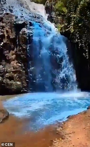 La cascada del río Queima-Pe