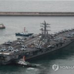 (AMPLIACIÓN) El portaaviones USS Ronald Reagan regresa al Mar del Este después del lanzamiento del IRBM de Corea del Norte