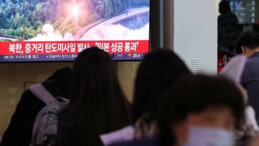 (AMPLIACIÓN) Corea del Norte dispara 2 misiles balísticos de corto alcance al Mar del Este: Ejército de Corea del Sur