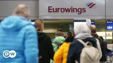 Alemania: los pilotos de Eurowings se declararán en huelga el jueves