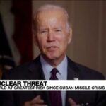 Biden dice que la amenaza nuclear de Putin trae riesgo de 'Armagedón'