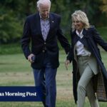 Biden dice que su esposa no quiere que él "se aleje" de la carrera en 2024
