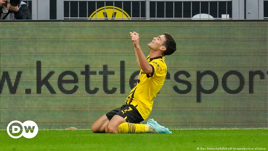 Bundesliga: Gio Reyna emocionado tras gol del Borussia Dortmund
