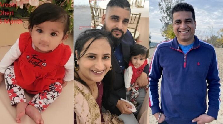 California: 4 miembros de familia de origen indio, incluido un bebé de 8 meses, secuestrados en Merced