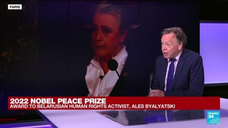 Defensores de los derechos humanos en Bielorrusia, Rusia y Ucrania ganan el Premio Nobel de la Paz 2022
