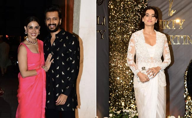 Diwali 2022: en la fiesta de Taapsee Pannu, Genelia-Riteish, Rakul Preet Singh y otras estrellas
