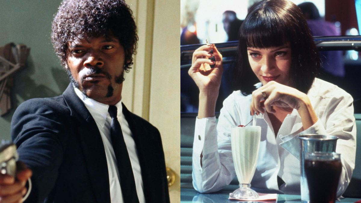 Samuel L. Jackson and Uma Thurman in Pulp Fiction