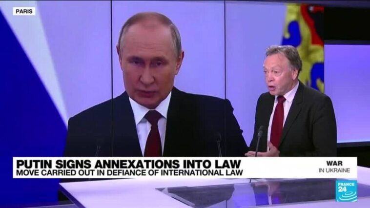 El Kremlin dice que la anexión y la retirada "no son una contradicción" en medio de los éxitos de Ucrania