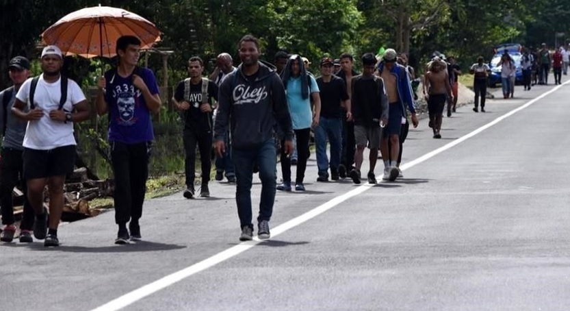 El primer vuelo de repatriación de migrantes venezolanos parte de México hacia Caracas
