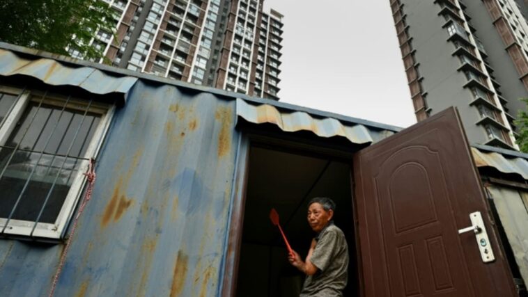 El 'sueño chino' de Xi parpadea en un barrio de Beijing