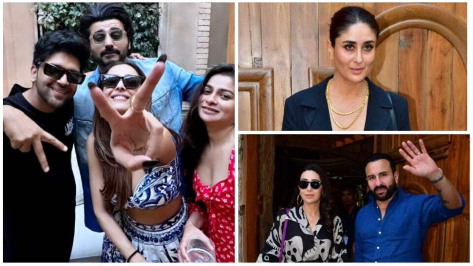  Fiesta de cumpleaños de Malaika Arora con Kareena Kapoor, Karisma y las esposas de Bollywood.  Ver fotos interiores
