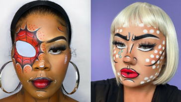 Ideas de maquillaje pop-art tan buenas que en realidad parecen dibujos animados