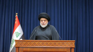 Irak: Al-Sadr está listo para un diálogo público que aleje a los participantes en el proceso político