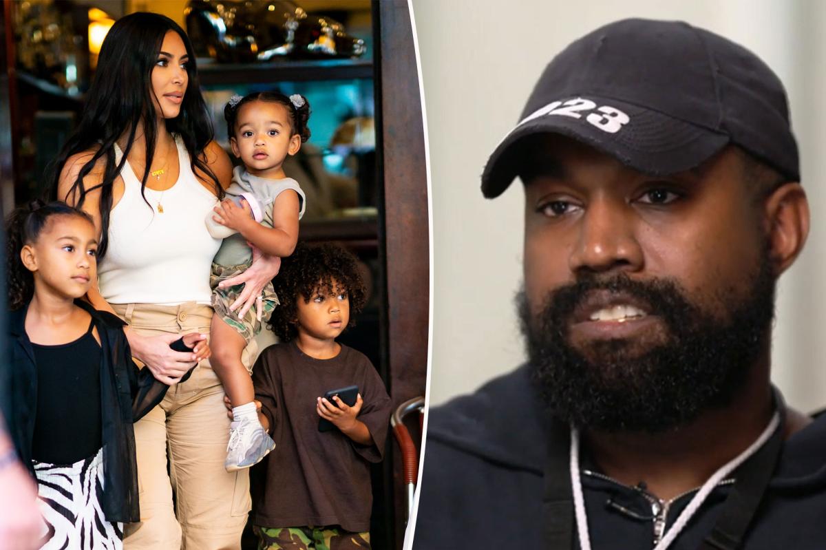 Kanye West 'no se comprometerá' con Kim Kardashian sobre la escuela de los niños