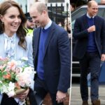 Kate Middleton y el Príncipe William se visten de azul en Irlanda del Norte