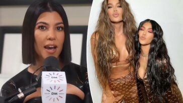 Kourtney Kardashian dice que ya no es tan cercana a su hermana Khloé