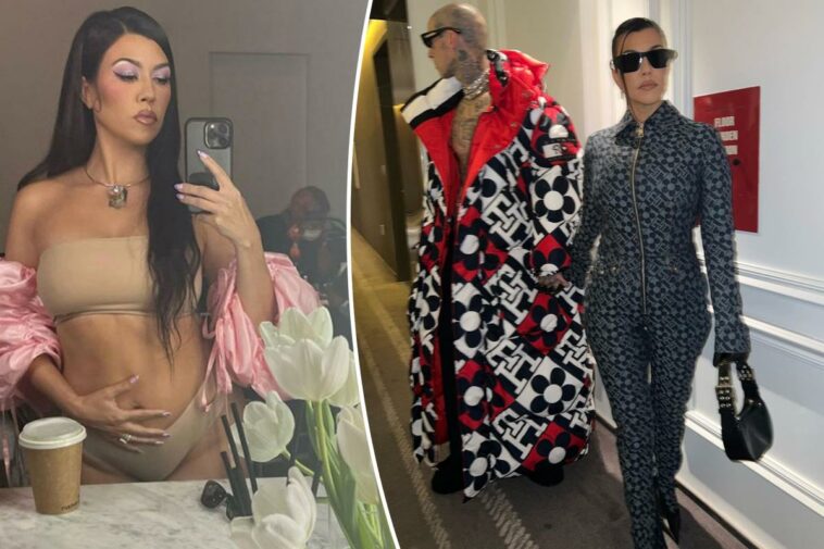Kourtney Kardashian siente que ella y Travis Barker fueron empujados a la FIV