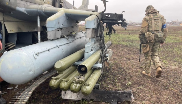 La Fuerza Aérea de Ucrania destruye tres vehículos aéreos no tripulados enemigos y un helicóptero Ka-52
