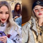 La reciente aparición de Elva Hsiao en la Semana de la Moda de París hace que los internautas digan que "cambió de rostro otra vez"