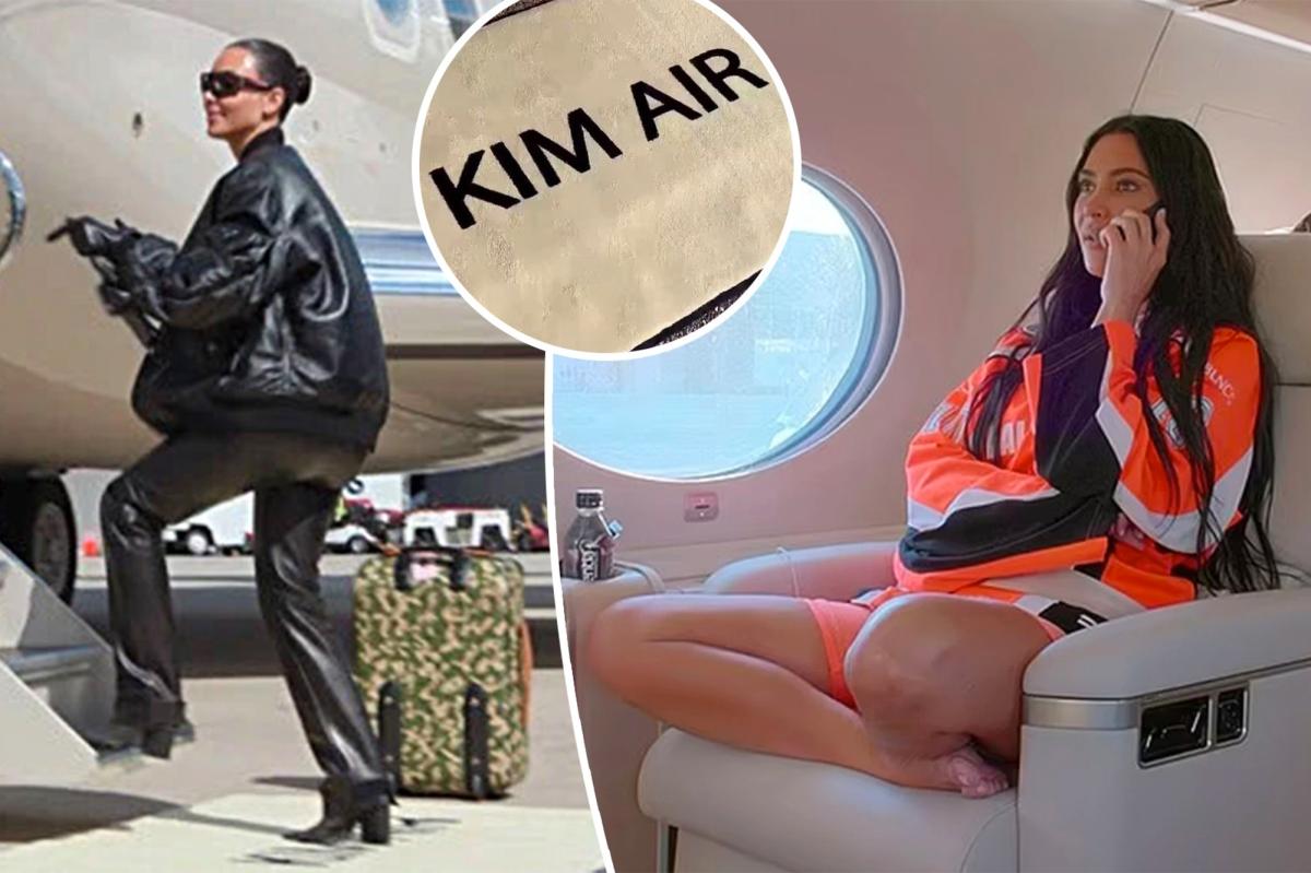 Las estrictas reglas de Kim Kardashian para volar en un jet privado de 150 millones de dólares