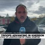 Las fuerzas ucranianas recuperan más territorio en la región sur de Kherson