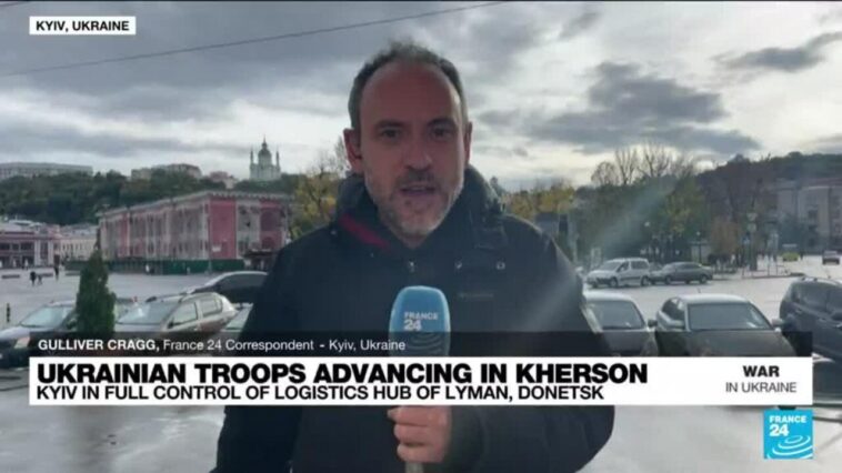 Las fuerzas ucranianas recuperan más territorio en la región sur de Kherson