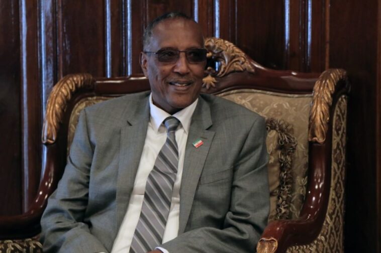 President of Somaliland Muse Bihi Abdi. (Photo by Minasse Wondimu Hailu/Anadolu Agency/Getty Images)