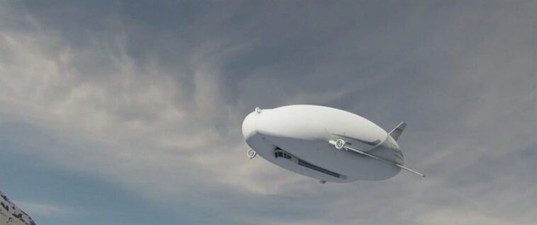 Artist impression of the new airships. Image: OceanSky Cruises