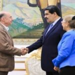 Presidente venezolano se reúne con canciller colombiano