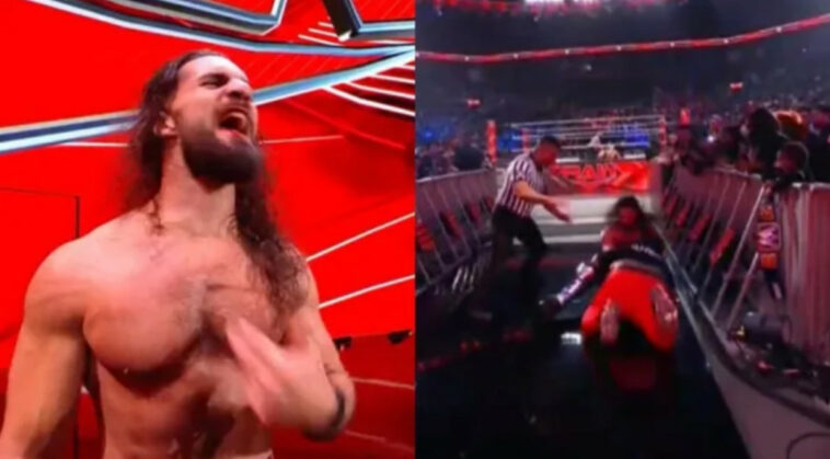 Seth Rollins reflexiona sobre el ataque de un fan en WWE Raw: 'Sucedió tan rápido'